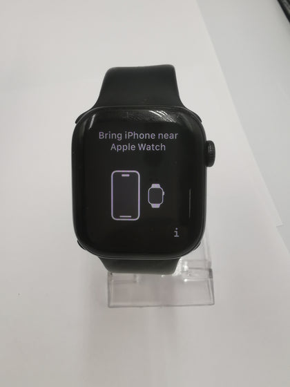 Watch Series 10 (GPS) Jet Black Aluminium, 42mm, with charger and strap-SCRATCHES ON SCREEN