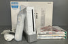 Nintendo Wii White Console Bundle ( + High School Musical 3, The Spiderwick Chronicles, SSX Blur ) ** Boxed **