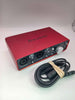 Focusrite Scarlett 2i2, 3rd Generation USB Audio Interface- Missing Dials, Unboxed