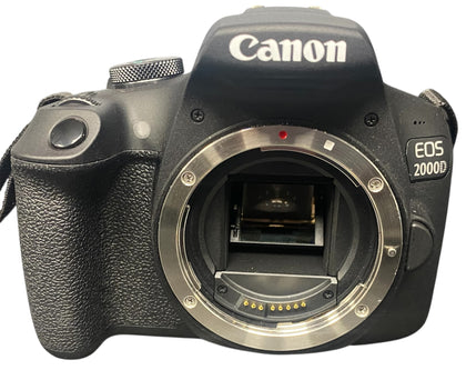 Canon Eos 2000D Camera with 18-55mm Is II Lens