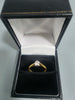 18CT Gold Ring 3.1G HM 750 Size L With Stone