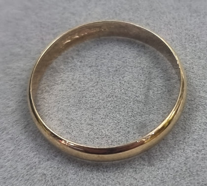 9ct Gold Ring Size P
