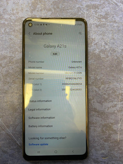 * Samsung Galaxy a21s - 32gb (EE)