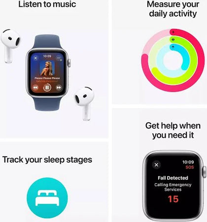 Apple Watch SE 2nd Gen 44mm GPS Black