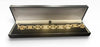 9ct 46.1G Stars and Bars Link Chain Bracelet, 8” Inches, Yellow Gold, Hallmarked