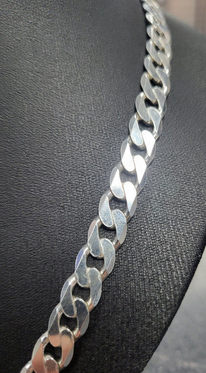 925 - Silver Curb Chain - 62.33g - 22