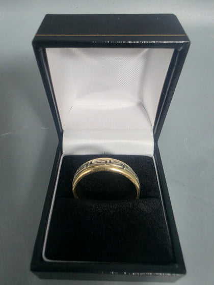 14ct GOLD RING 585 7.2G Size Z