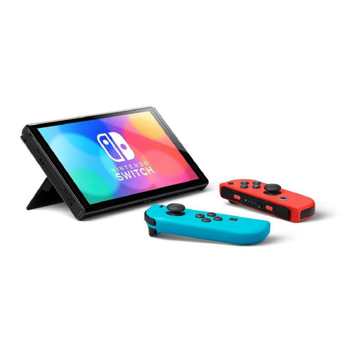 Nintendo Switch OLED - Neon Blue/Neon Red
