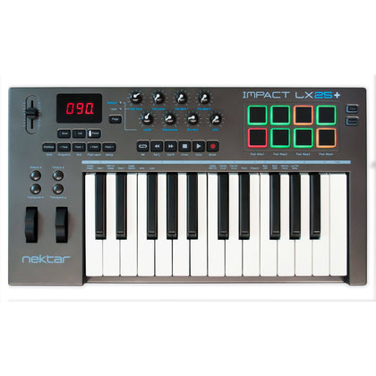 Nektar Impact LX25+ Midi Controller Keyboard - Unboxed