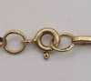 9ct 375 yellow gold chain with cross pendant 24" boxed 6.3g