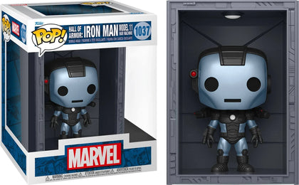 ** Collection Only ** Funko Pop! Deluxe - Marvel - Hall Of Armor: Iron Man Model 11 War Machine #1037