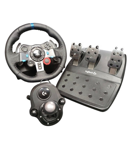 Logitech G29 Racing Wheel w/pedals and gear shifter for PS4/PS5**Unboxed**