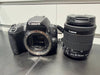 Canon EOS 200D Black + 18-55mm III with mansfroto holster plus 30 bag