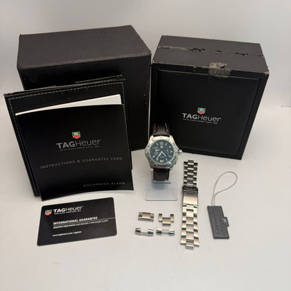 TAG Heuer Aquaracer Men's Black Watch - WAF111Z.BA0801 Quartz B&P