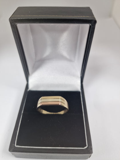 Gold Ring 9CT Size M 2.0G.