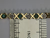 9ct Gold Diamond & Emerald Bracelet