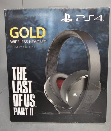 Sony The Last of US Part II Gold Wireless Headset Limited Edition - Gold PS4.