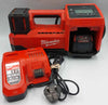 Milwaukee m18 BI tire Inflator with 5.0ah Battery & Charger unboxed