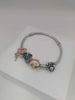 (925 ALE Hallmarked&Tested), Pandora Bracelet With 3 Charms, Boxed