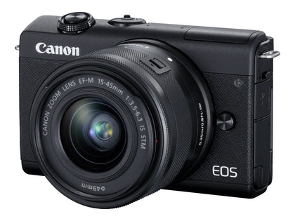 Canon Eos M200 Black + 15-45mm Is STM