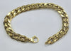 9ct Gold Cuban Bracelet 7.5"