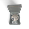 2002 Alderney Golden Jubilee Sword of State £5 Silver Gold Proof Coin 925 Silver