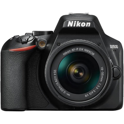 Nikon D3500 DSLR Camera with 3x Lenses and Bag