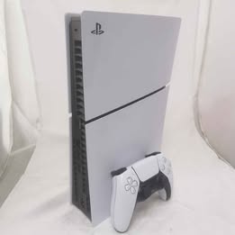 PlayStation 5 Slim Console, 1TB, White, Unboxed