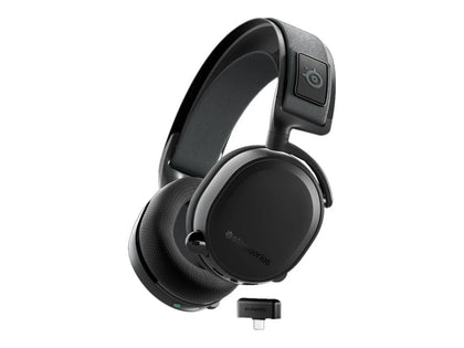 Steelseries Arctis 7+ Wireless 7.1 Surround Sound Gaming Headset - Black