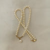 9k Gold & Pearl Necklace, 20.3Grams, Hallmarked & Tested, Length: Approx. 17" Length