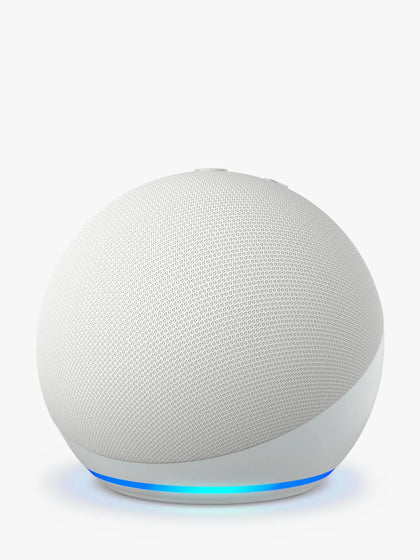 Amazon Echo Dot 5th Generation Alexa-White Smart Speaker LEYLAND