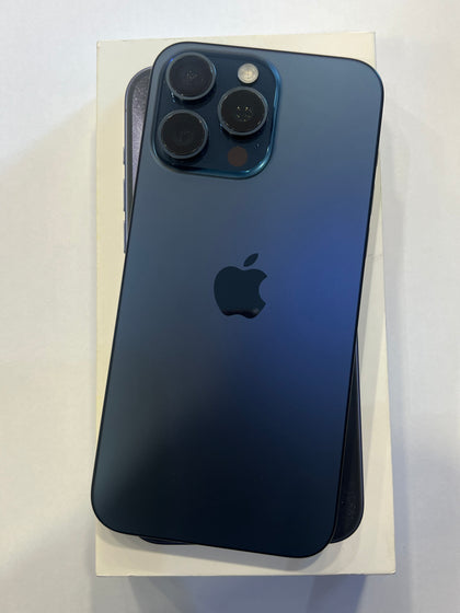 Apple iPhone 15 Pro Max (Blue Titanium) - 256GB - 86%BH - Boxed