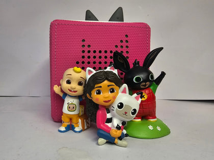 Tonies Toniebox Player - Pink Bundle