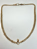 16" 9ct Yellow Gold Double Albert Pocket Watch Chain