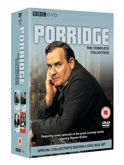 Porridge Complete All 20 Episodes BBV TV Series Collection 4 Discs Boxset UK DVD.
