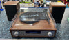 Lenco MC-160WD belt-drive turntable and stereo system