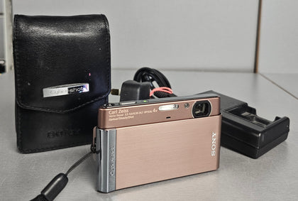 Sony DSC-T90 Cyber-shot Digital Camera (Titanium)