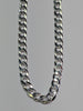 Brand New Silver Curb Chain