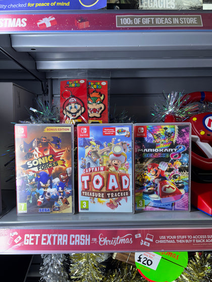 Nintendo Switch OLED Mario and Sonic Bundle