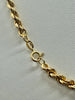 9ct gold rope chain 18"