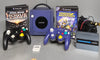 Nintendo Gamecube Console Purple + 2 Pads + 2 Games