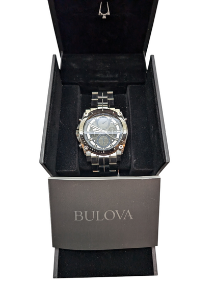 Bulova Precisionist Chronograph Mens Watch - Boxed