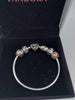 Pandora womens bangle with 5 charms - silver - 925