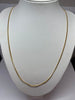 18CT GOLD NECKLACE 24”