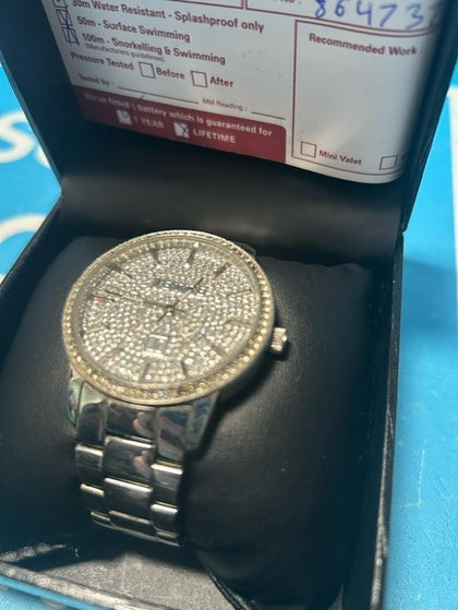 Jette Silver Watch.