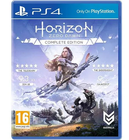 *Horizon Zero Dawn Remastered ps4