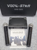 Vocal-Star WM-880 Professional VHF Twin Wireless Microphone Kit
