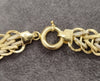 14ct Yellow & White Gold Braided Link Bracelet