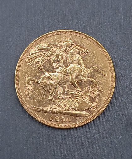 22ct Full Sovereign Jubilee Head Queen Victoria 7.98g