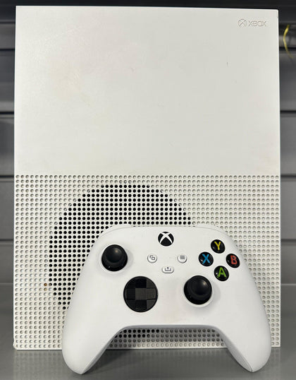 Microsoft Xbox One S 1TB + 1 Controller & Leads.